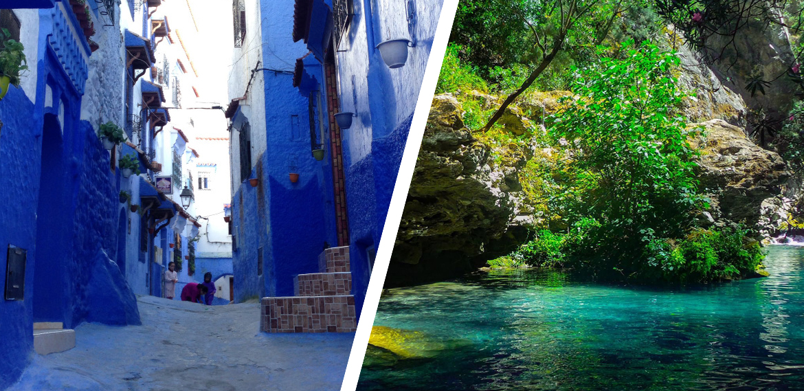 Fes Chefchaouen Akchour 2 days tour