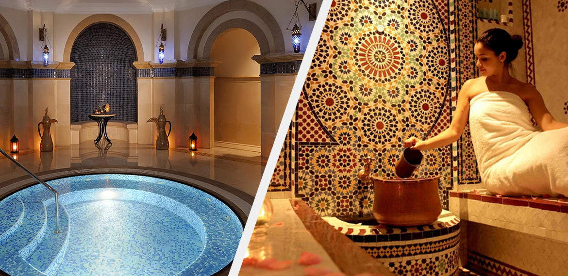 One day in relaxing Moroccan Hammam in Fes